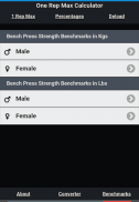 The One Rep Max Calculator screenshot 6