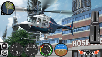 SimCopter Helicopter Simulator 2016 Free screenshot 0