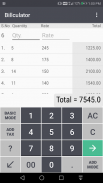 Billculator - Easy Bill/Invoice Calculator screenshot 0