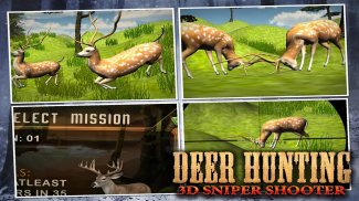 กวางล่าสัตว์ 3D Sniper ยิง screenshot 13
