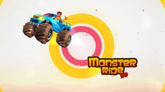 Monster Ride HD - Free Games screenshot 0