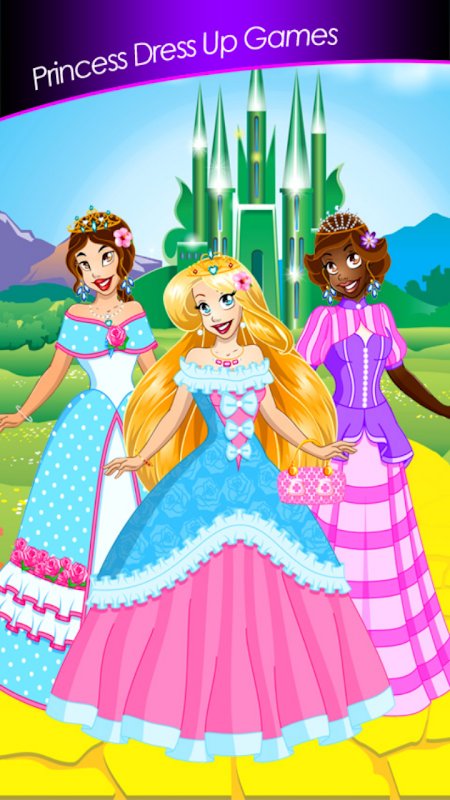 Princesa Jogo de Vestir para Meninas::Appstore for Android