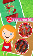 BBQ Cooking Game Propane grill screenshot 7