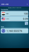 Dólar EUA x Dinar iraquiano screenshot 1