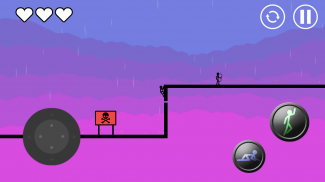 Stickman Parkour Platform 2 - Ninja simulator screenshot 1
