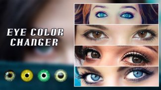 Göz Rengi Değiştirici : Göz Lensi Fotoğraf Editörü screenshot 2