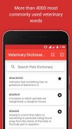 Veterinary Wörterbuch offline screenshot 0