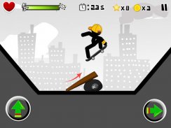 Stickman Skate : 360 Epic City screenshot 7