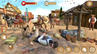Western Cowboy Gun Shooting Fighter Open World screenshot 20