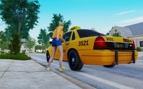 Grand Taxi Simulator-Taxi Game screenshot 2