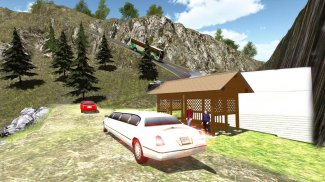 limousine auto guida fuori strada 3D screenshot 1