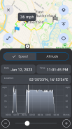 Speed Tracker Free, GPS 속도계 screenshot 1