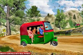 Mountain Auto Tuk Tuk Rickshaw : New Games 2020 screenshot 5