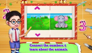 Connect The Dots: Christmas Educational Kids Game screenshot 3
