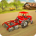 amerikanischer Traktor Bio-Landwirtschaft 3d Icon