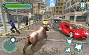 Super X Robot VS Angry Bull Attack Simulator screenshot 11