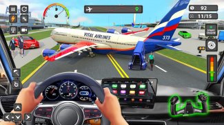 Plane Pilot Simulator Car Game screenshot 6