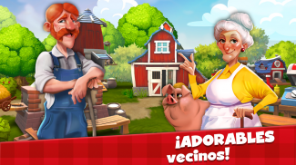 Happy Town Farm - Juego de Granjas screenshot 3
