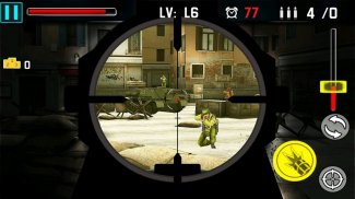 Bắn War: Gun cháy Defense screenshot 0