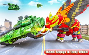 Flying Elephant Robot Games screenshot 0