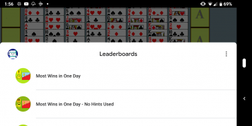 FreeCell with Leaderboards screenshot 0
