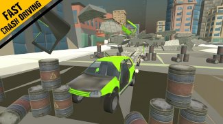 Car crash mega ramp jump screenshot 4