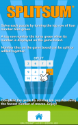 Splitsum - Numeric Puzzle Game screenshot 1