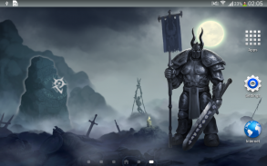 Knight Dark Fantasy Live Wallpaper Art Best HD LWP screenshot 0