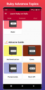 Learn Ruby Programming Guide - Learn Ruby on Rails screenshot 2