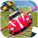 Modern Flying Car Simulator 3d Icon