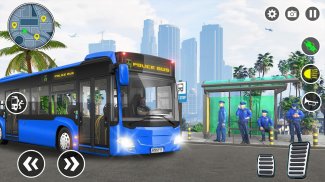 Bus Simulator 3D Police Games screenshot 3