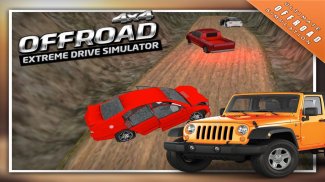 4x4 Off Road ổ Simulator 3D screenshot 7