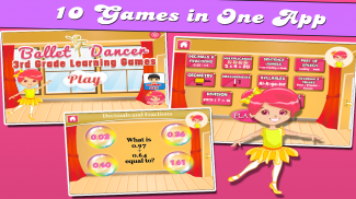 Ballerina troisième année Jeux screenshot 0