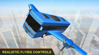 Flying City Bus: Flight Simulator, Sky Bus 2020 screenshot 7