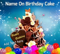 Name On Birthday Cake & Photo screenshot 3