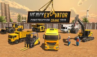Heavy Construction Crane Driver: Excavator Games screenshot 5