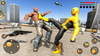 Flying Hero Crime City Battle screenshot 1
