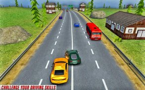 Real Car Highway 3D Race screenshot 1