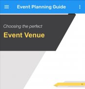 Event Planning Guide screenshot 1
