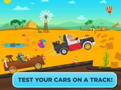 Đua xe cho trẻ em - xe hơi & trò chơi xe miễn phí screenshot 3