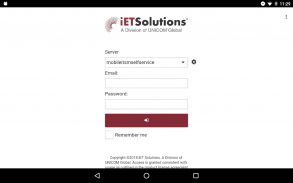 iET Mobile screenshot 1