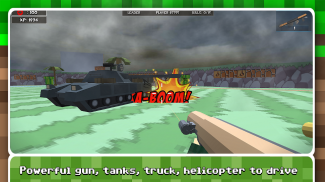 Blocky Combat Strike Zombie Survival screenshot 2