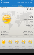 날씨 & 시계 위젯 무료 광고 - Android screenshot 4