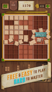 Cubedoku: Block Puzzle Sudoku - Wood Block Games screenshot 0