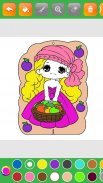 Princess Coloring Lovely - Coloring games for kids screenshot 1