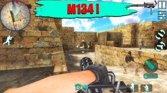 تبادل لاطلاق النار حرب 3D screenshot 2