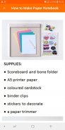 Make DIY Paper Notebook Easy screenshot 4