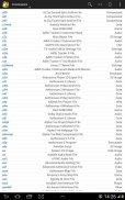 File Extensions list screenshot 8