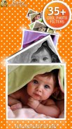 Editor De Fotos Y Foto Collage Para Bebes screenshot 3