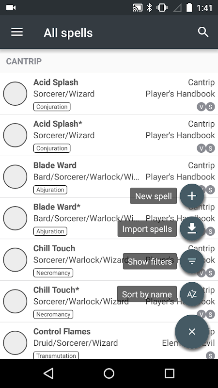 5th Edition Spellbook 3 2 9 Download Android Apk Aptoide